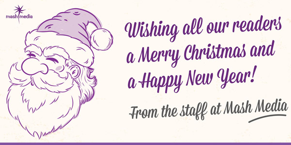 Merry Christmas and a Happy New Year to all our readers!