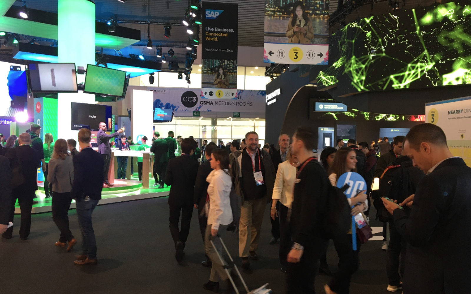 Freeman talk tech trends at Mobile World Congress 2017