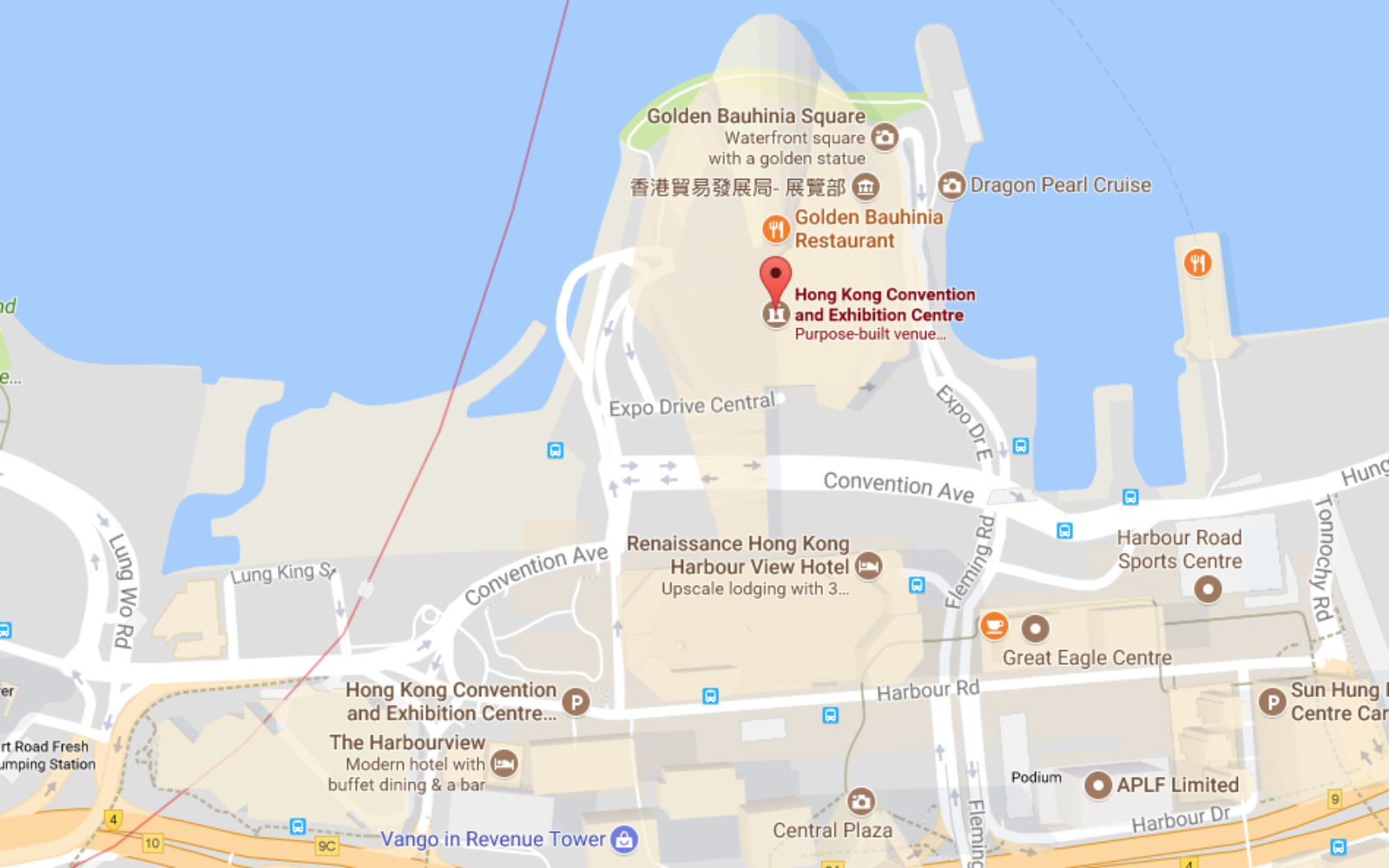 A new venue is to be built near HKCEC in Wan Chai