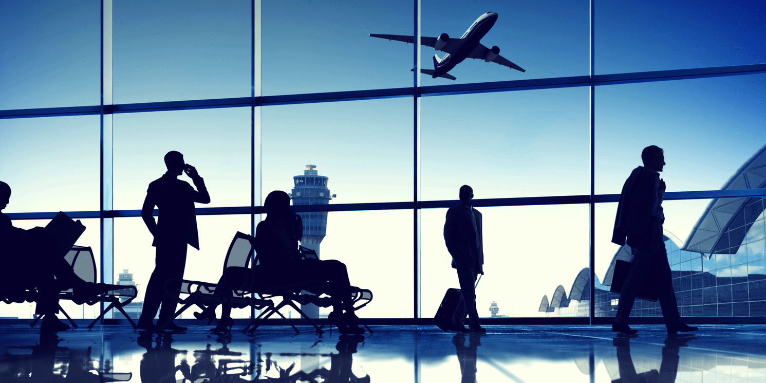 Which business travellers are best at staying in touch with family?