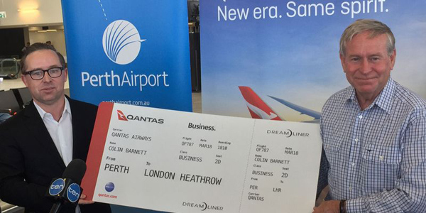 We have take-off: Qantas launches first non-stop flight between Europe and Australia