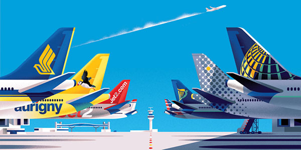 Most desired airlines in the world, according to the logo