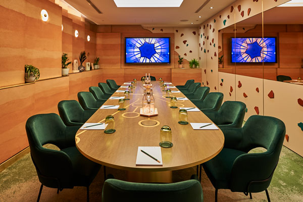 Explore Hilton Bankside’s new multi-sensory meeting room