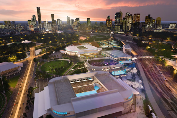 Melbourne putting new venue gloss on Olympic legacy