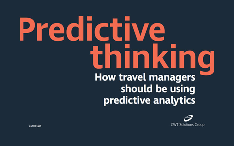 CWT says Predictive Analytics can save 10% on client spend