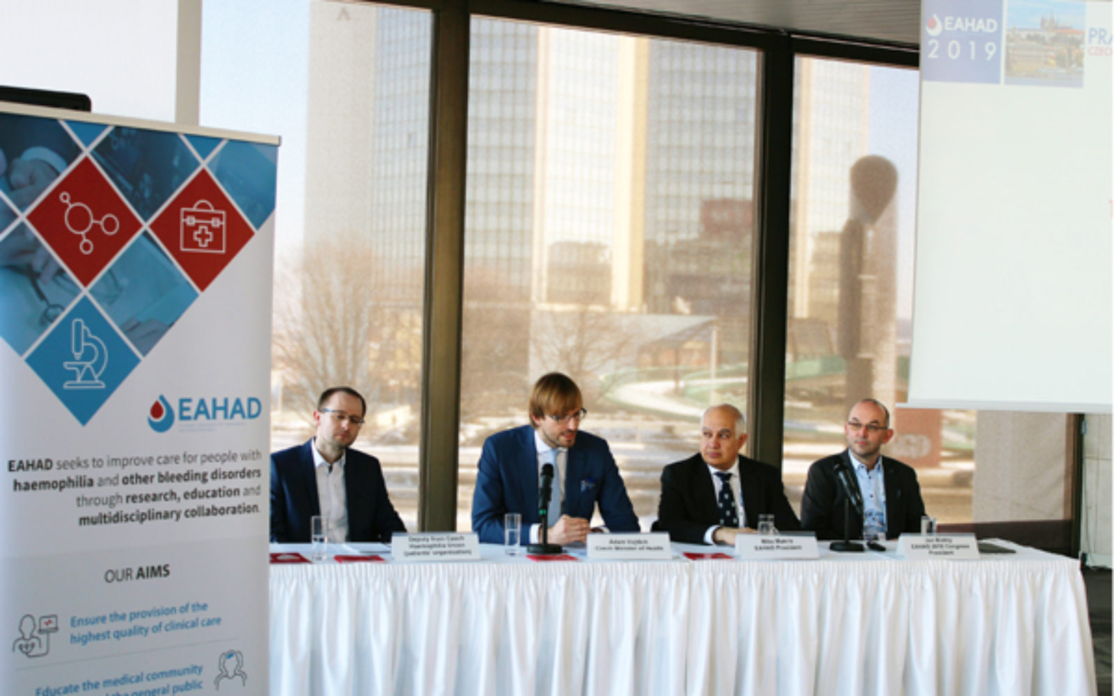 Minister hails record-breaking haemophilia congress EAHAD 2019 in Prague