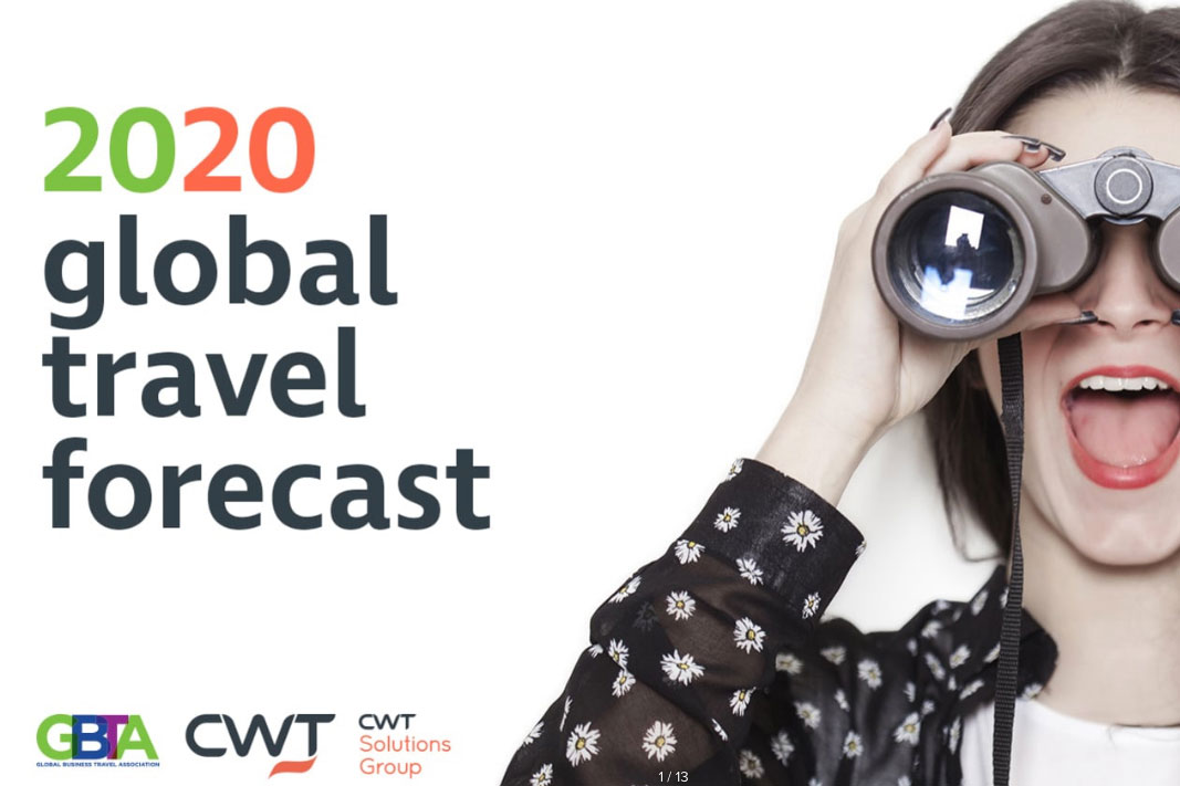 Global travel pricing to slow in 2020; flights to rise 1.2%, hotels 1.3% - CWT forecast