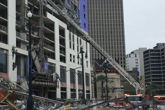 Two killed in Hard Rock Hotel collapse in New Orleans