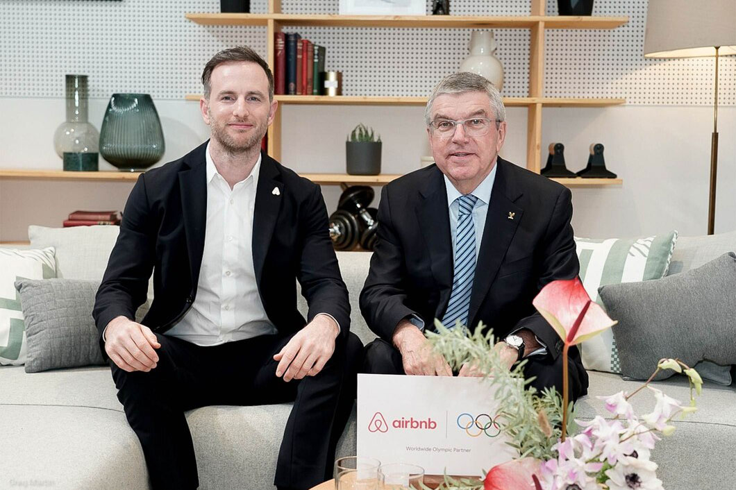 The Olympics announces nine-year partnership with Airbnb