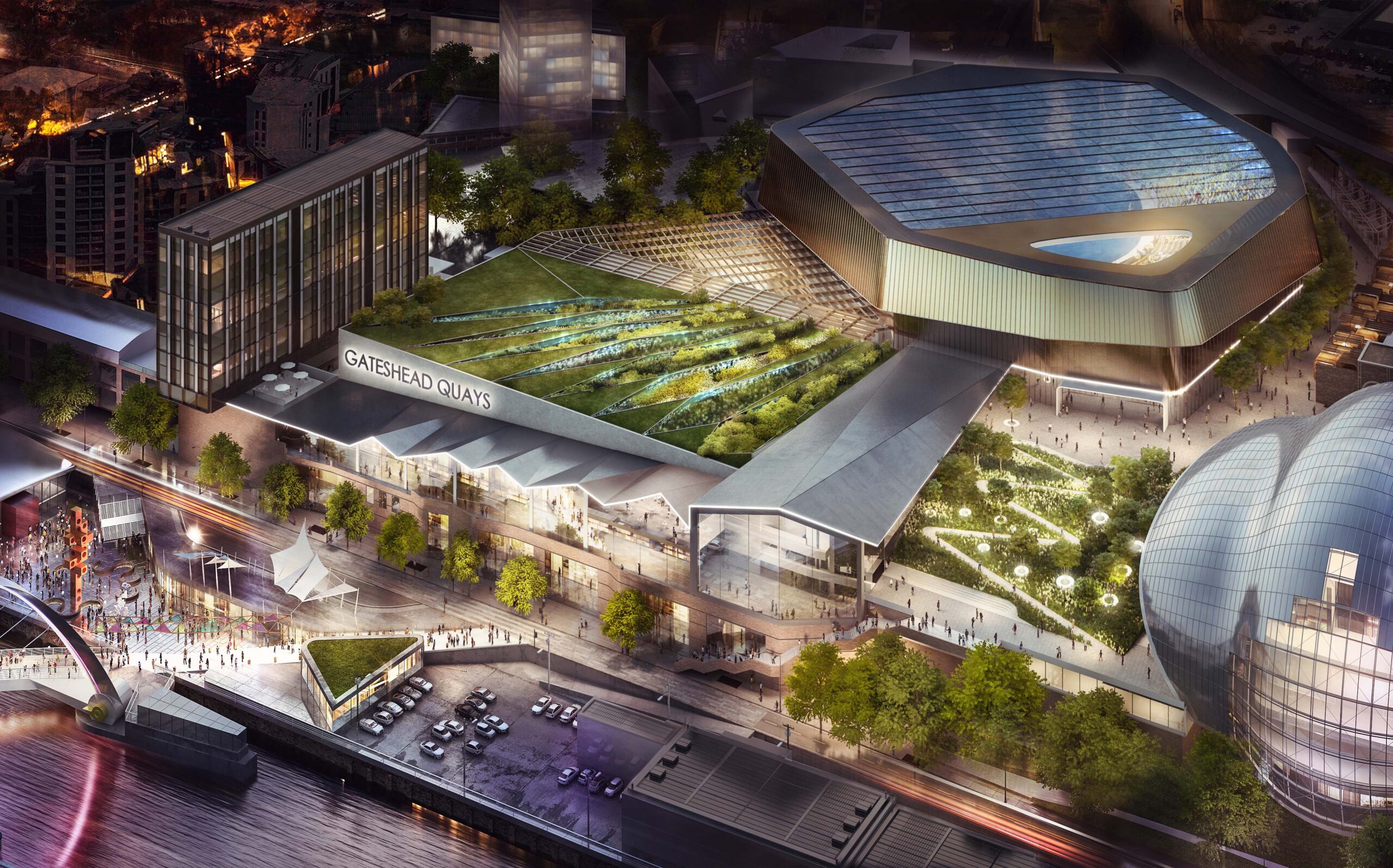 Contractor named for £260m Gateshead Quays conference centre