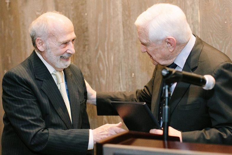 International Institute for Peace through Tourism Founder collects award
