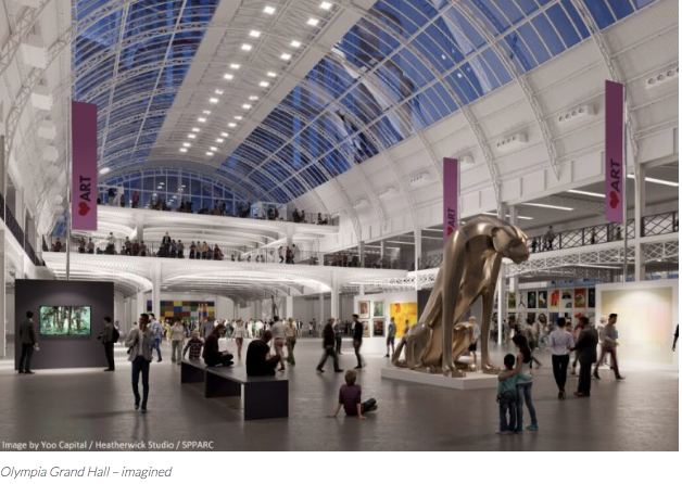 Goldman Sachs provides £875m loan to Olympia London for regeneration project