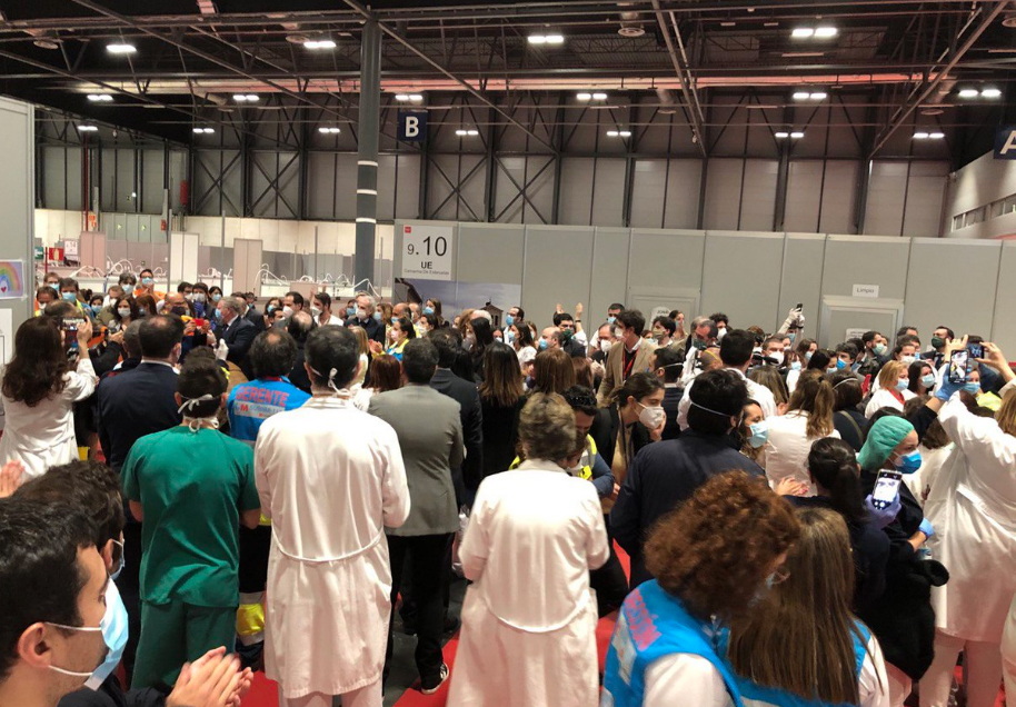 Madrid government closes IFEMA field hospital with 'mission accomplished'