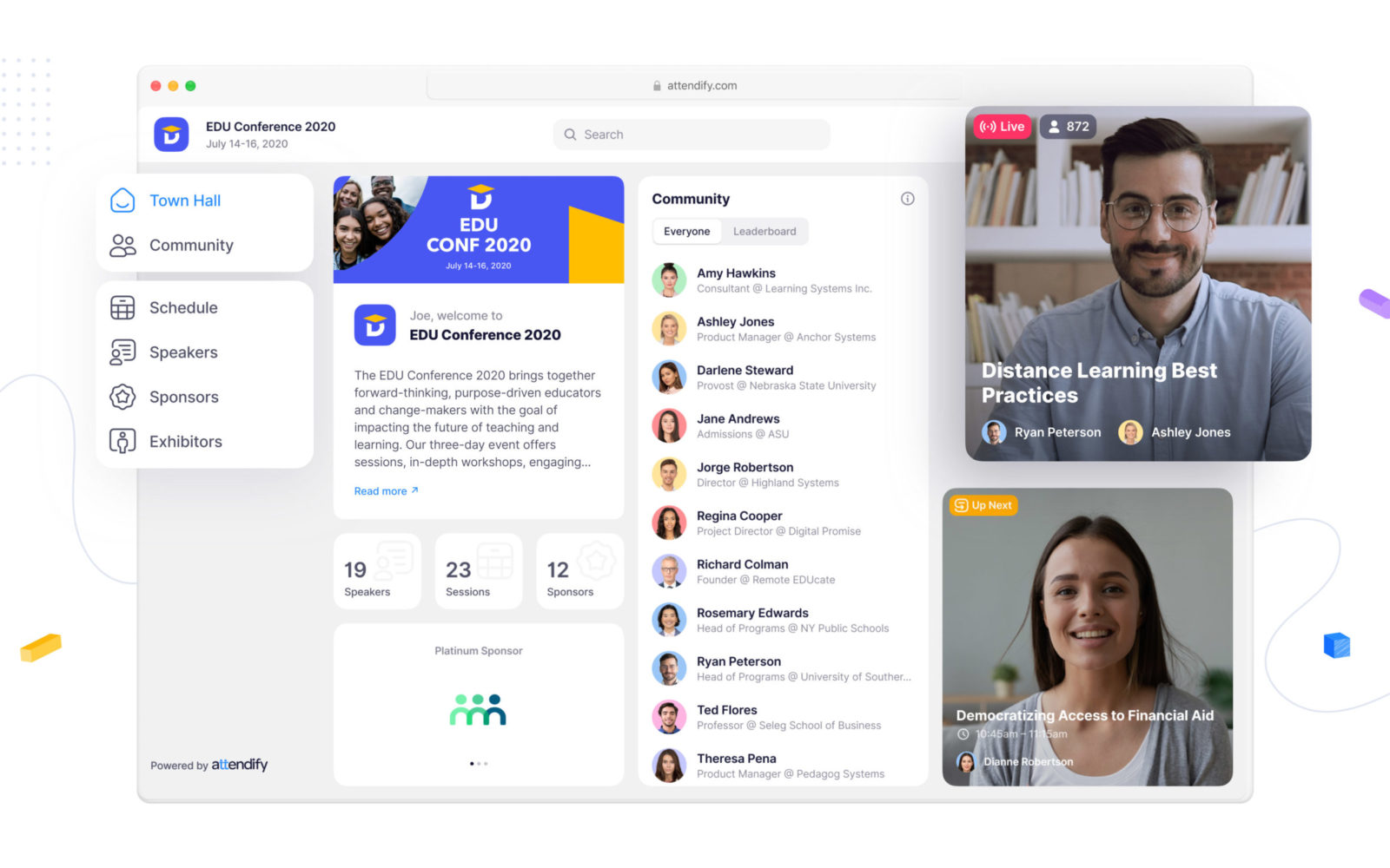 Attendify launches new web-based live-streaming feature