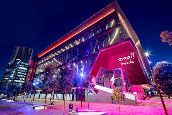 ICC Sydney's theatre performance becomes Aware Super in Darling Harbour