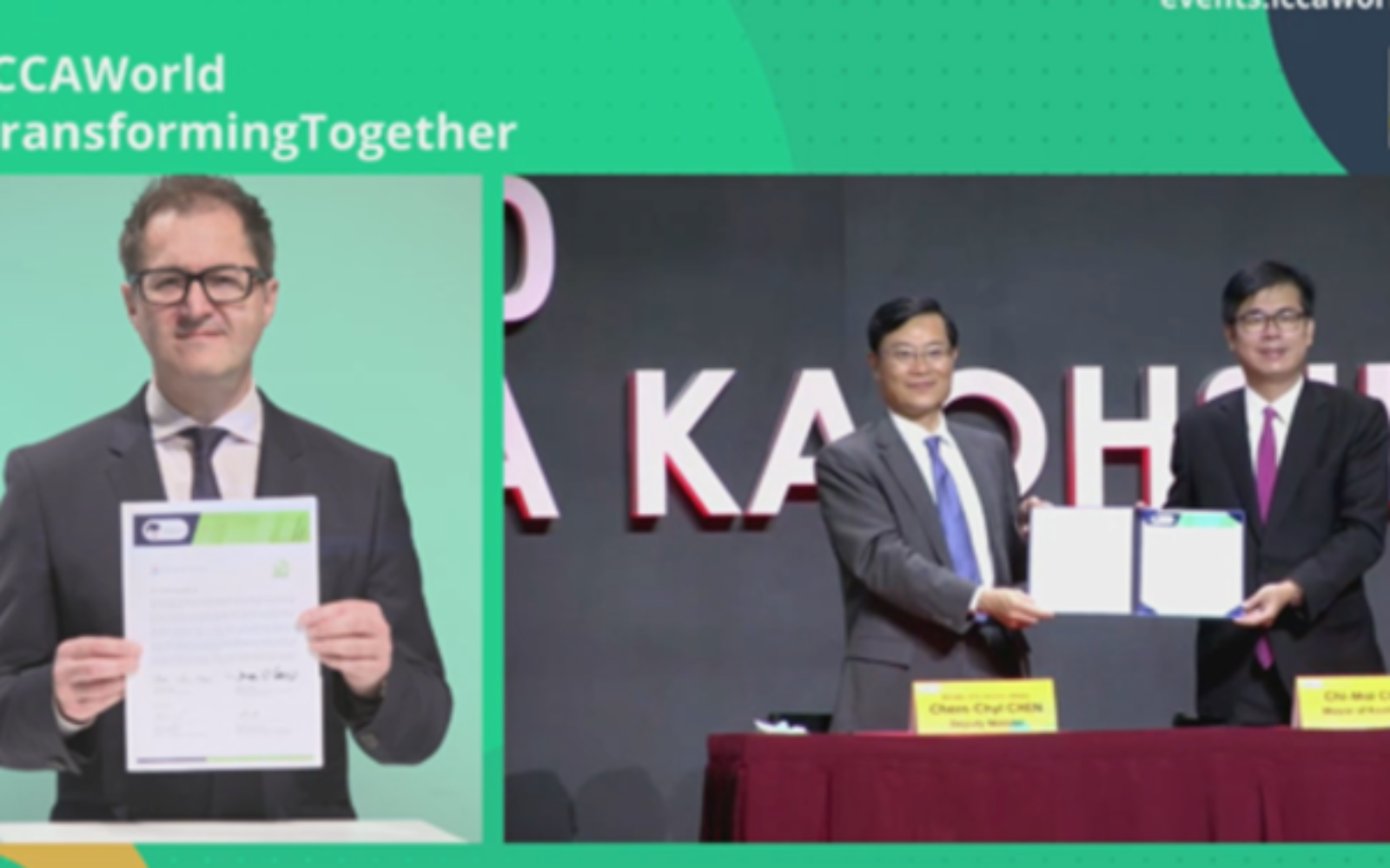 ICCA signs off record-breaking Congress with Kaohsiung Protocol