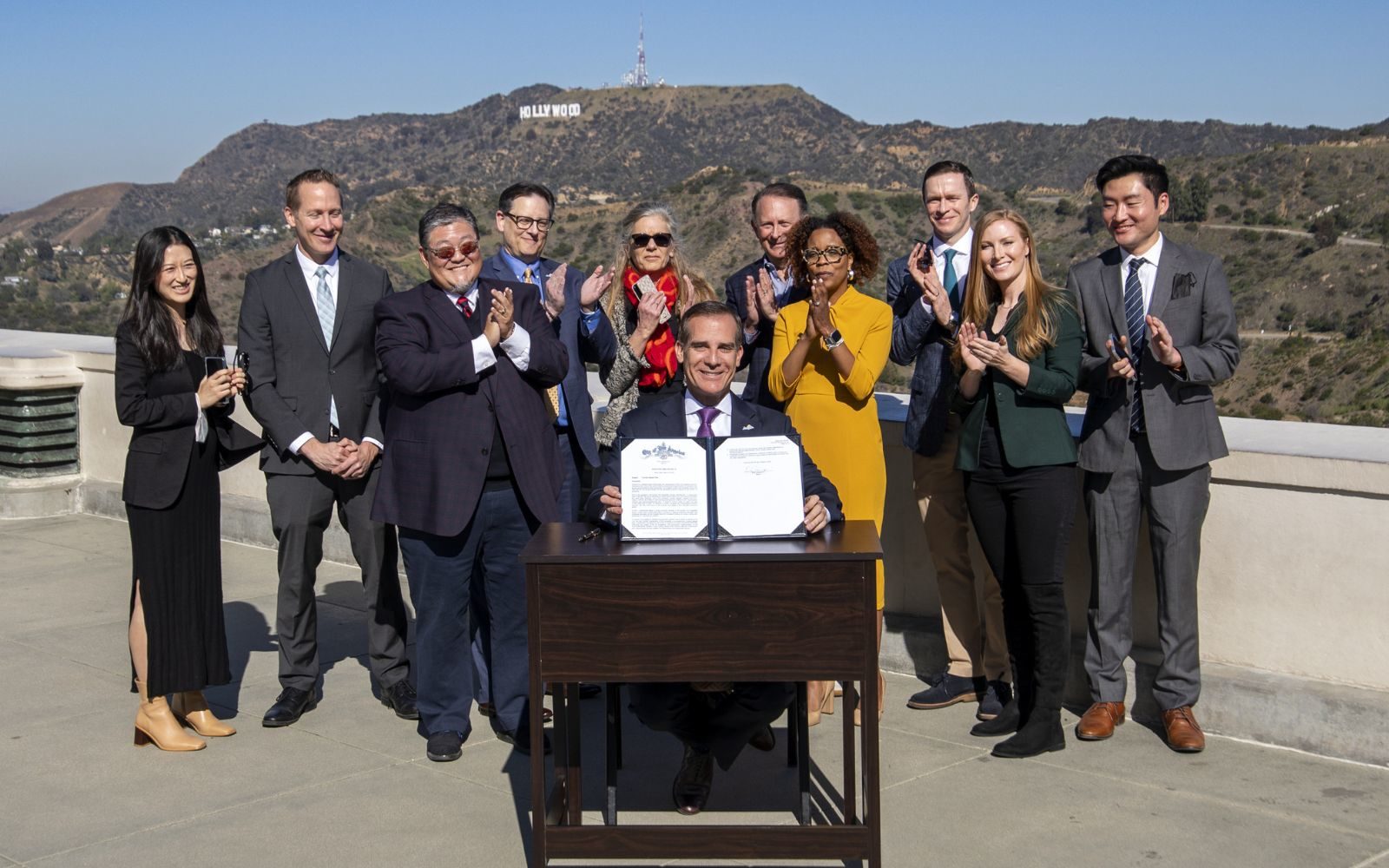 Mayor Garcetti signs off on Los Angeles Tourism Cabinet to drive City Master Plan