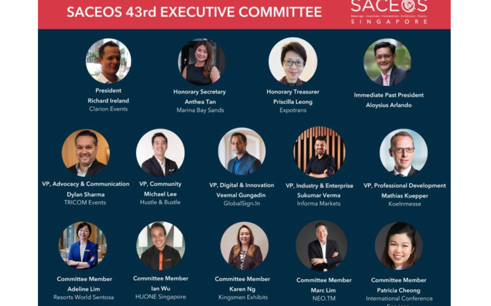 Singapore industry association elects new Executive Committee