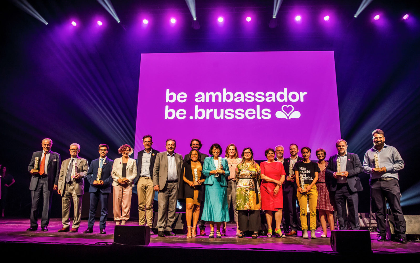 Brussels appoints 14 new PCO Event Ambassadors at evening in Forest National