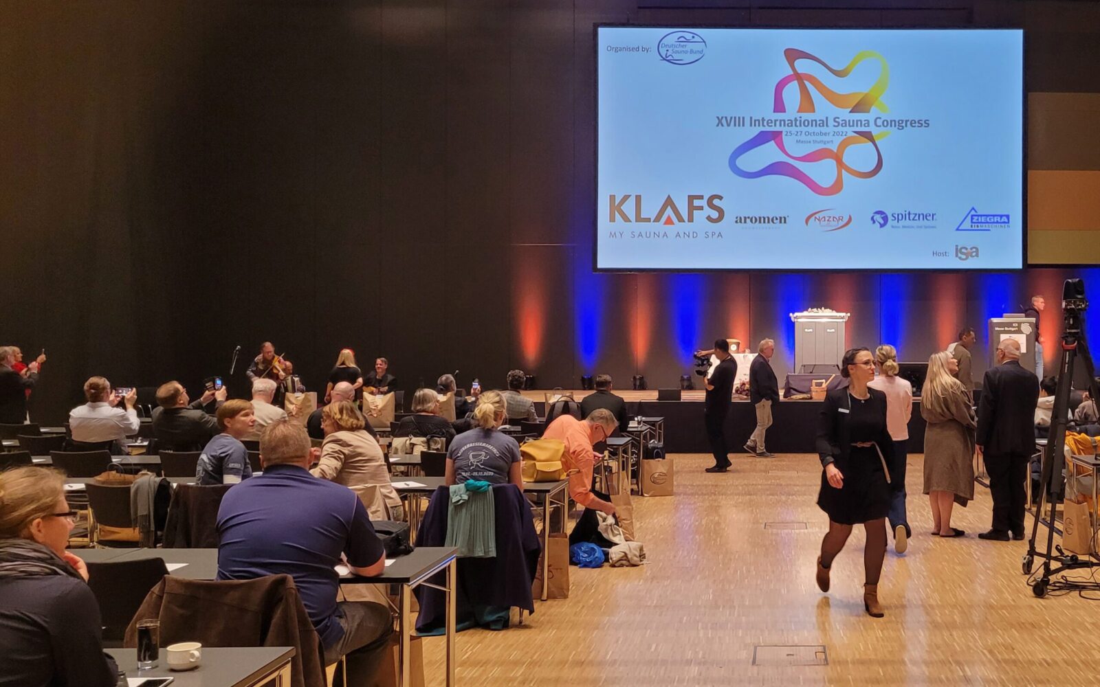 Stuttgart warms up delegates at the International Sauna Congress