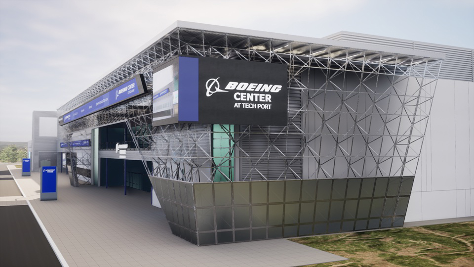 Boeing partners with ASM Global at Tech Port Center and Arena in Texas