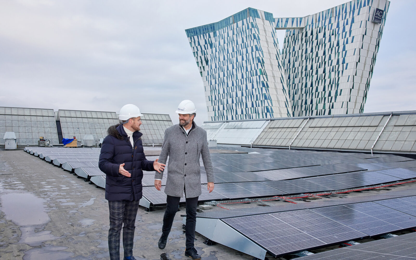 Record-breaking solar park on the roof of Copenhagen’s Bella Center