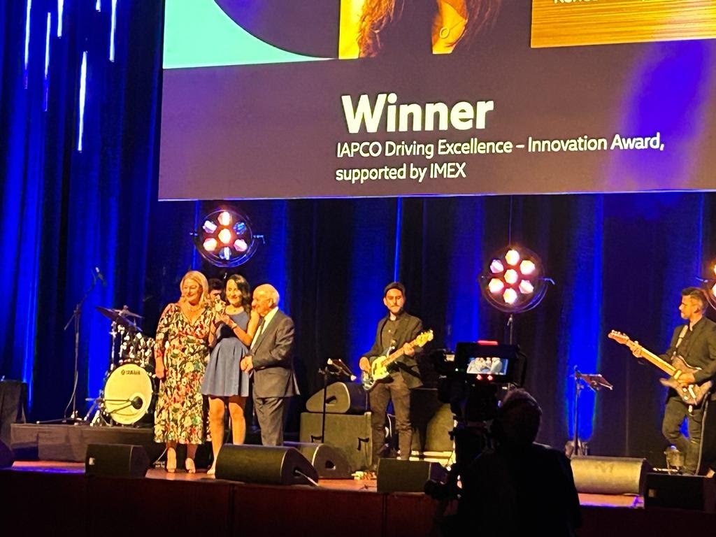 IAPCO announces Driving Excellence Innovation Award winner 2022 at IMEX Frankfurt