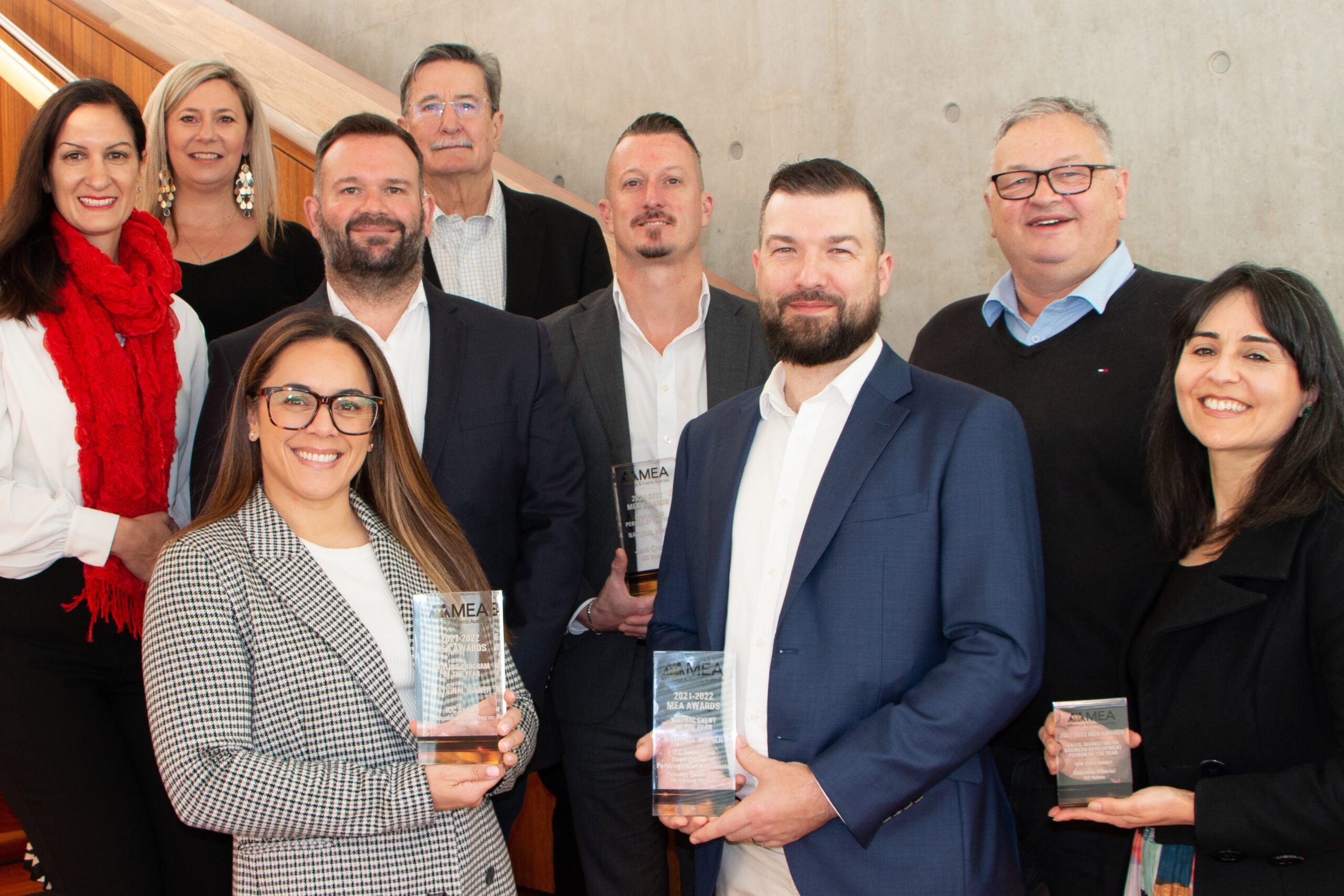 ICC Sydney's world class service recognised at MEA National Awards gala