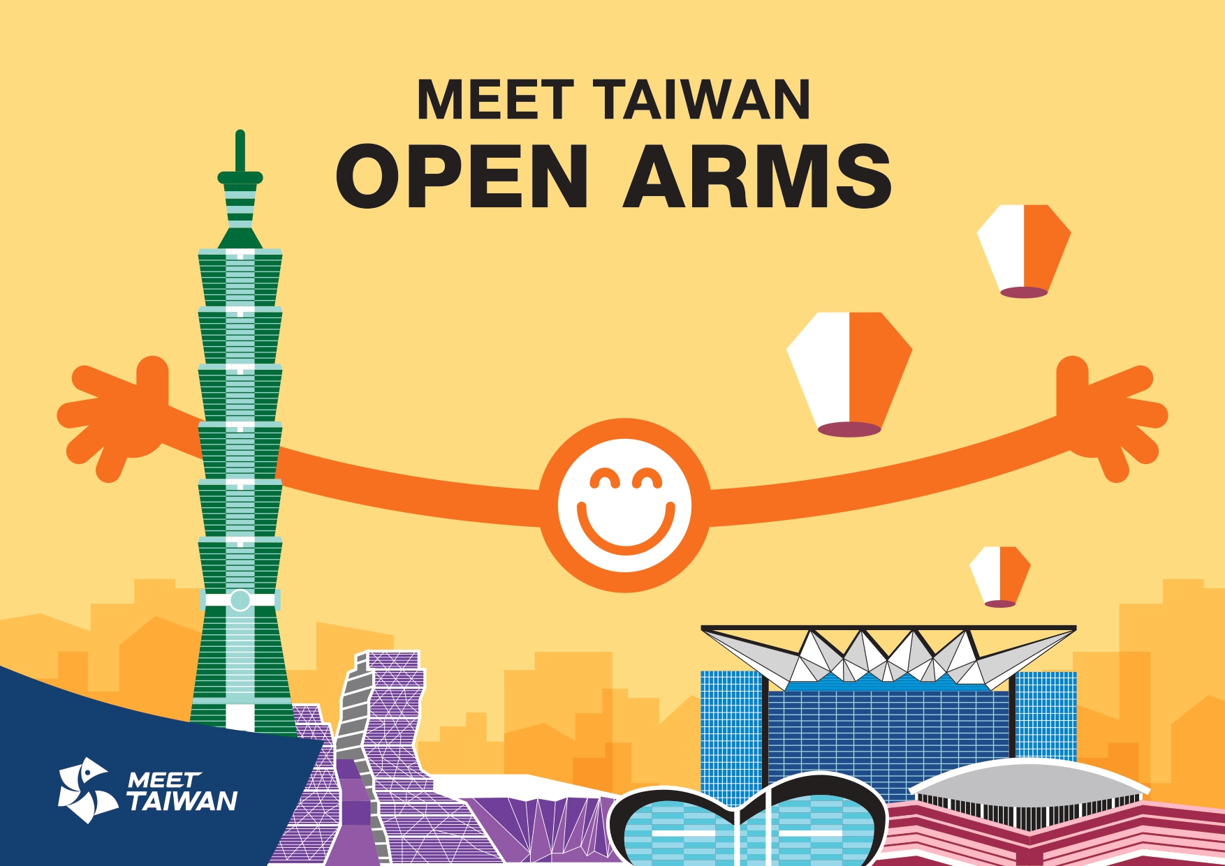 MEET TAIWAN launches Open Arms campaign