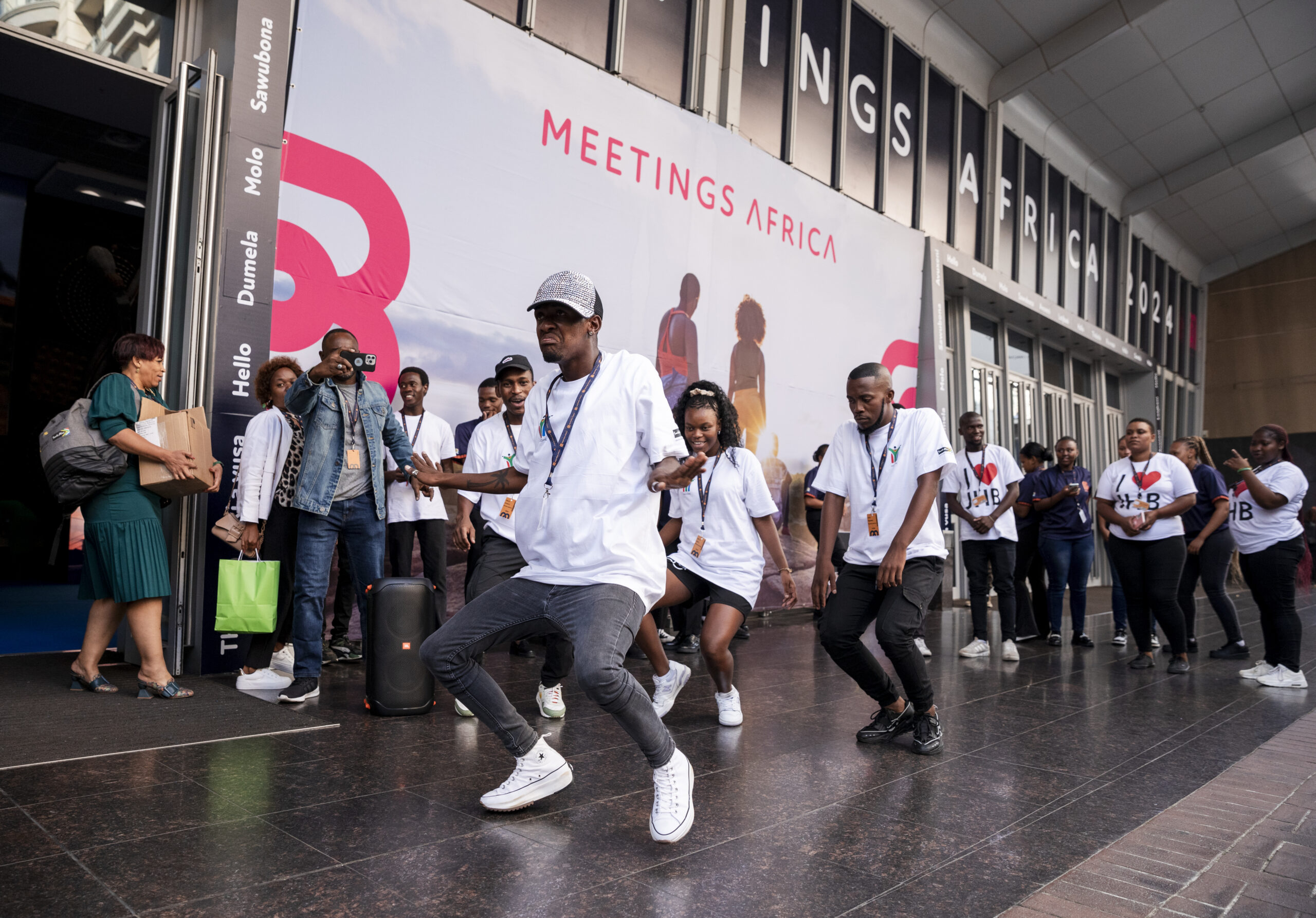 Meetings Africa 2024 on song in Sandton