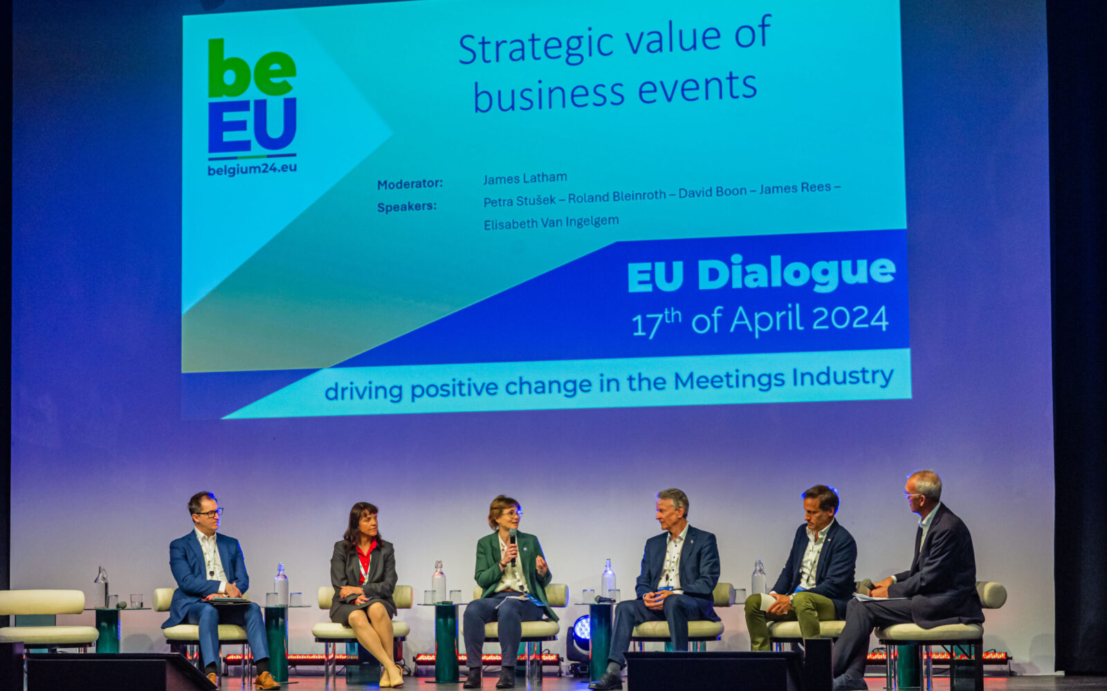 Industry leaders take the meetings message to the 'Brussels Bubble'