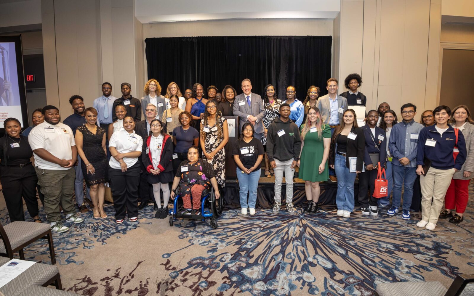 Inaugural scholarship event honours DC hospitality students