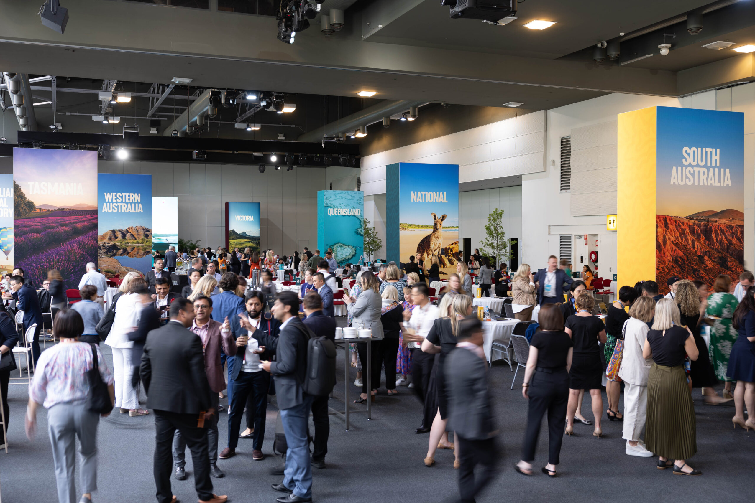 Doing Dreamtime business at the Adelaide Convention Centre