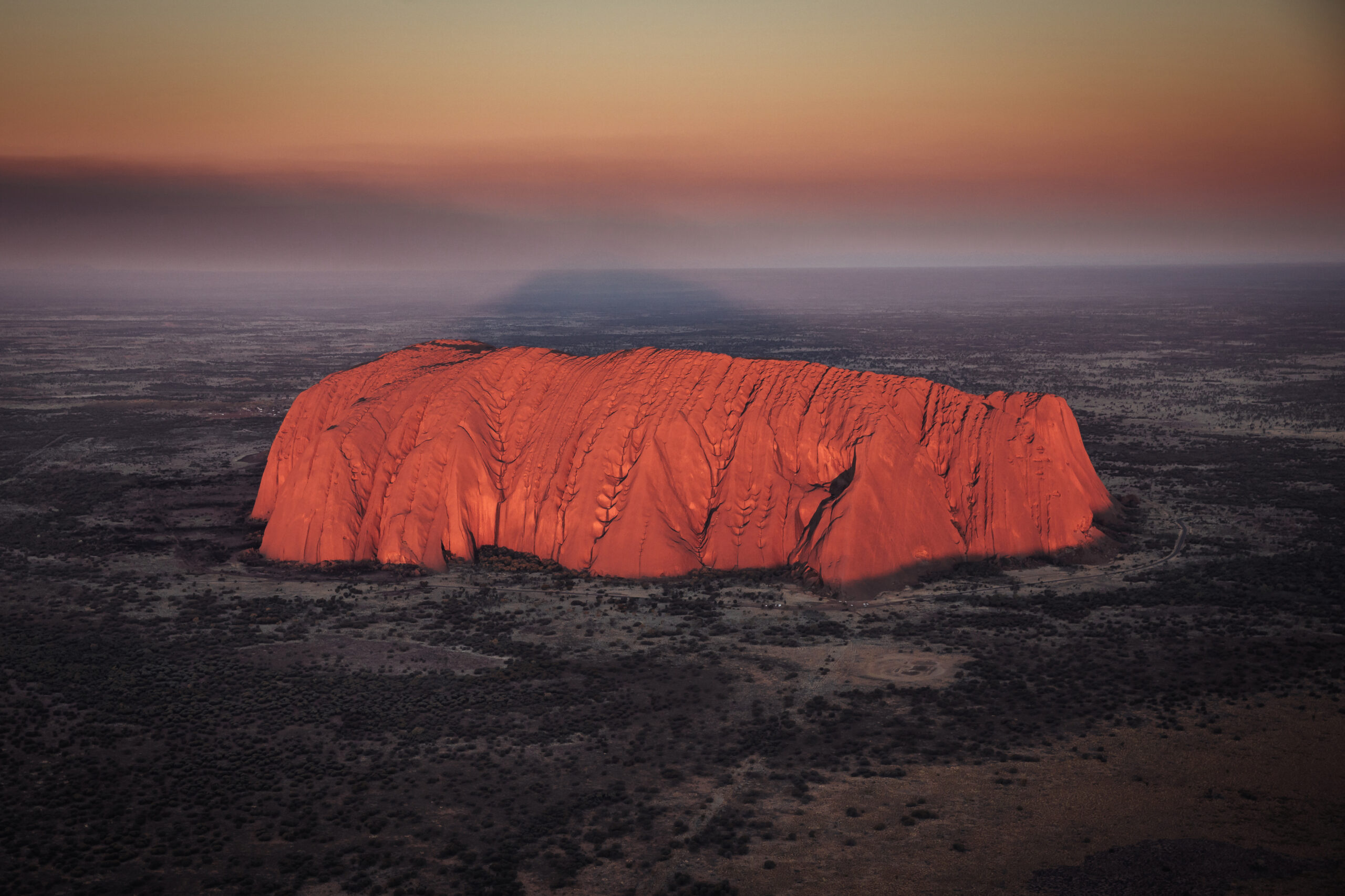 Uluru at sunrise