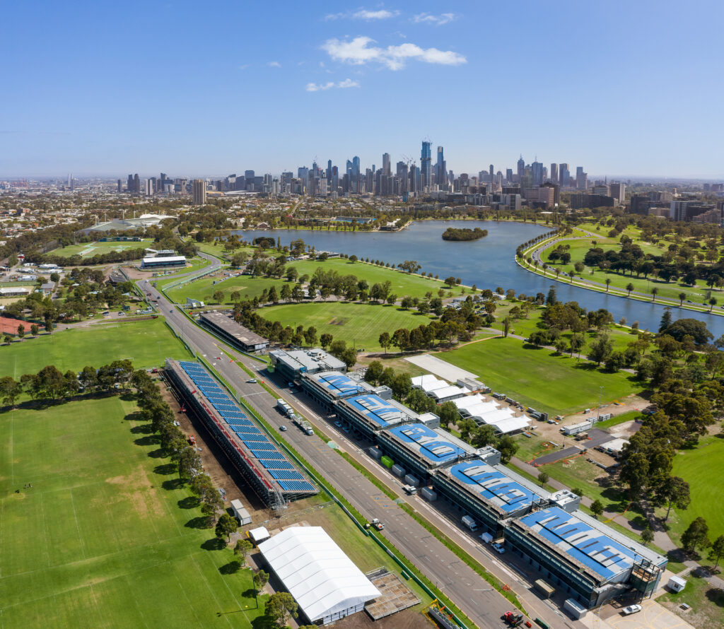 Albert Park F1 Grand Prix circuit