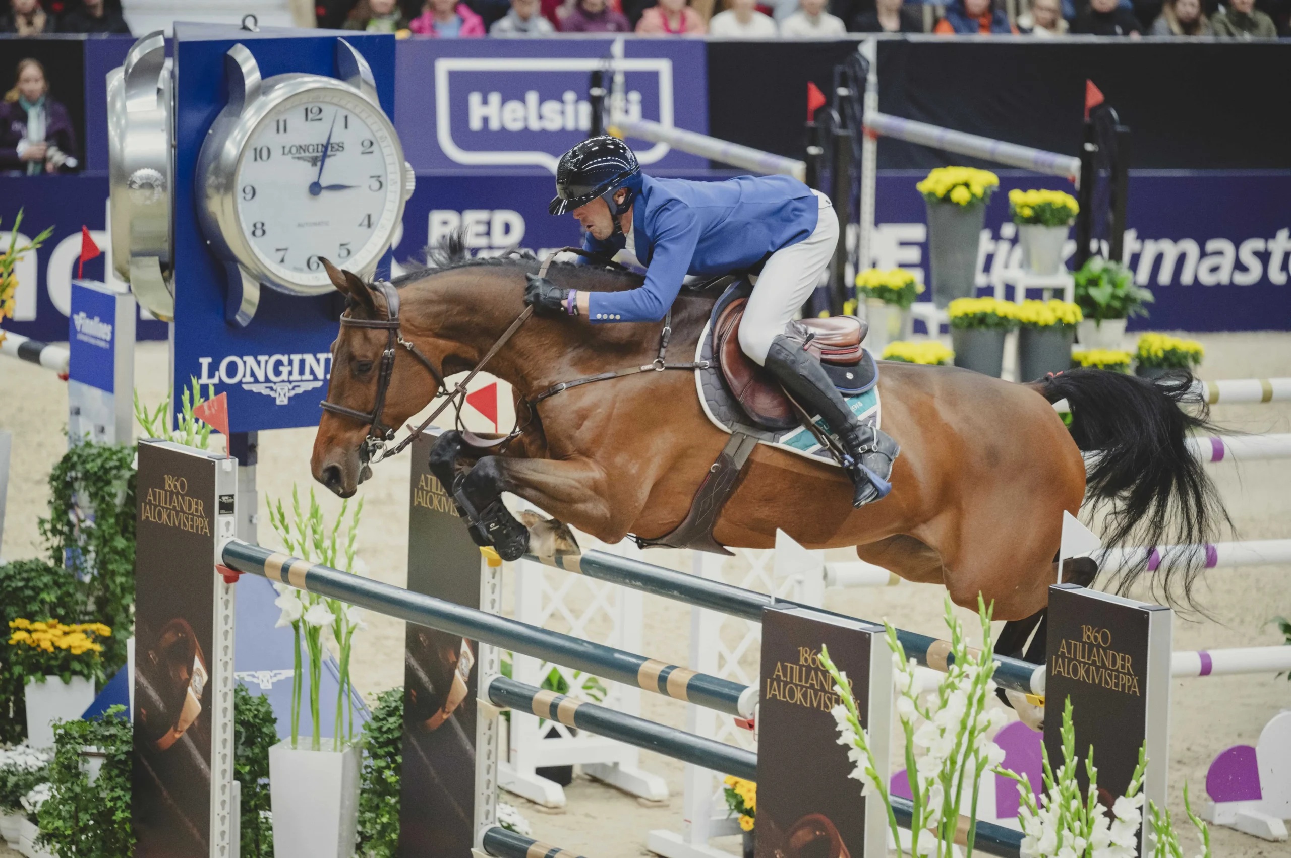 Helsinki International Horse Show transforms Helsinki Expo into a sports arena