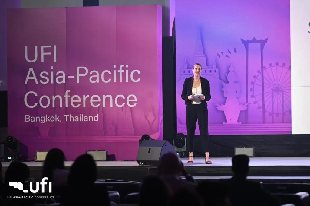 Angela at UFI APAC 2026