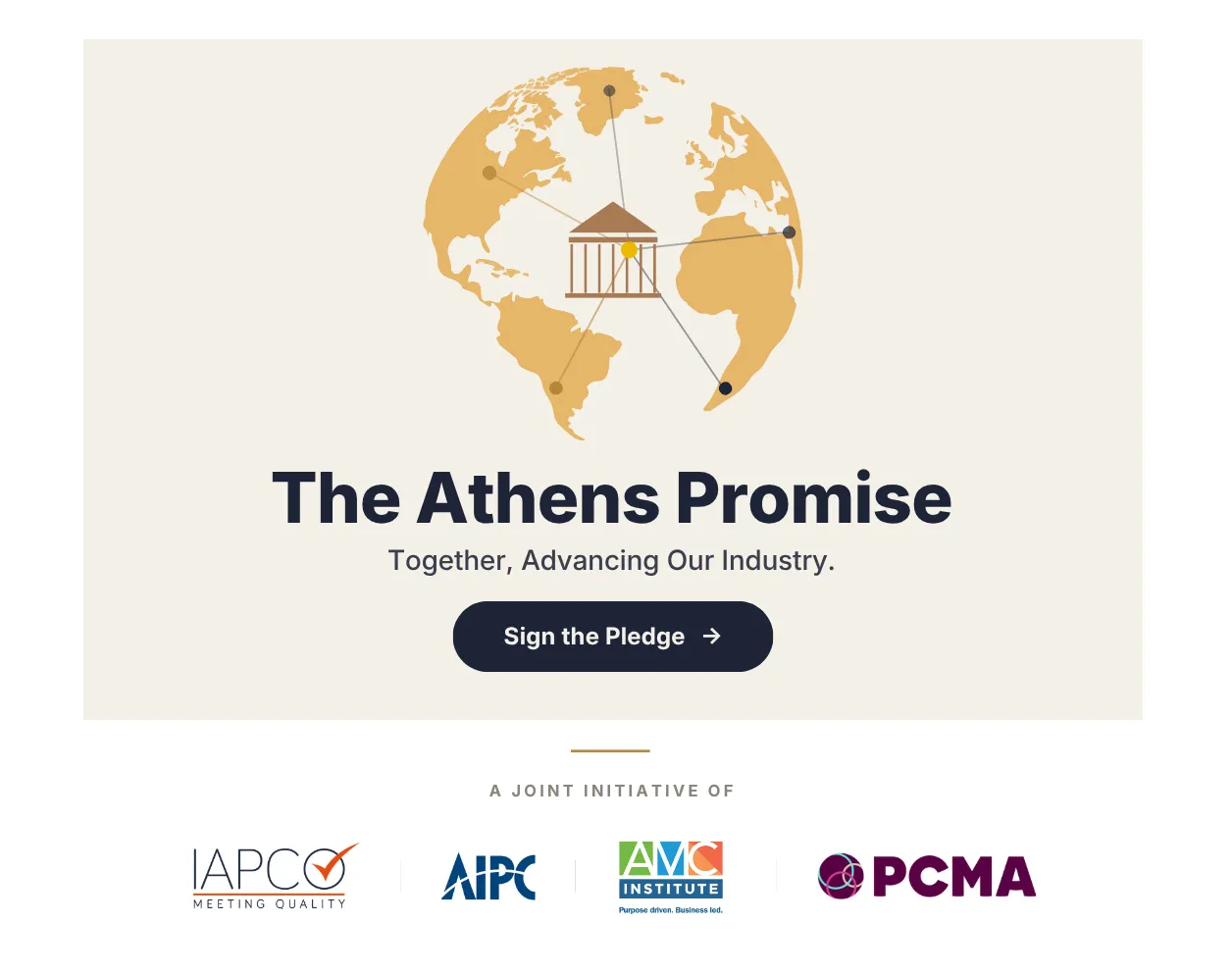 The Athens Promise: Supporting a unified industry strategy